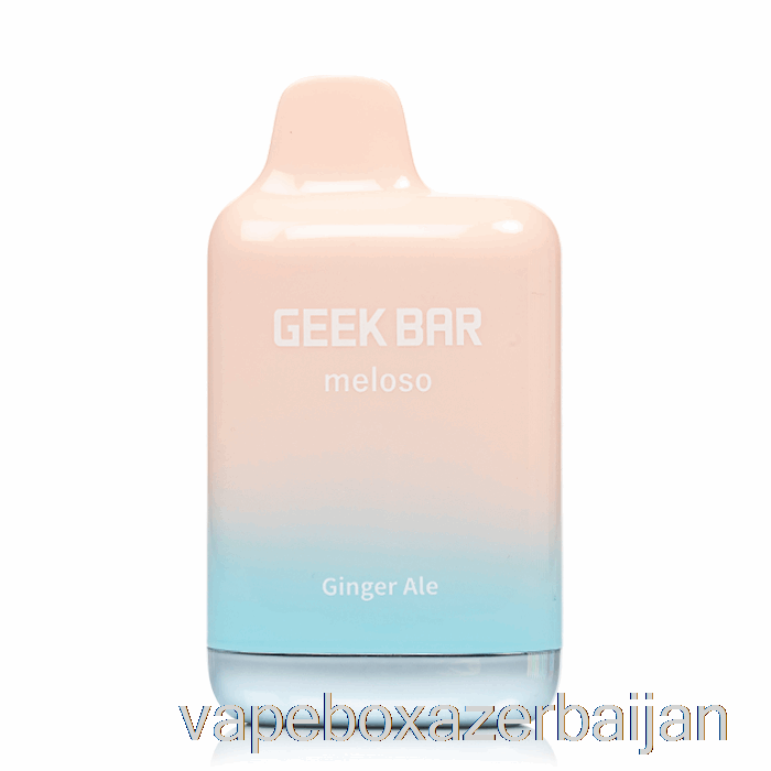 Vape Baku Geek Bar Meloso MAX 9000 Disposable Ginger Ale